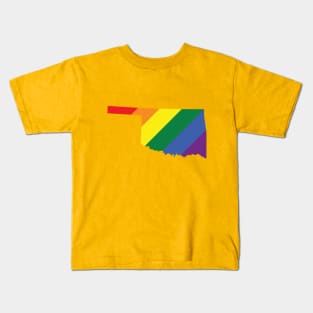 Oklahoma state LGBT pride! Kids T-Shirt